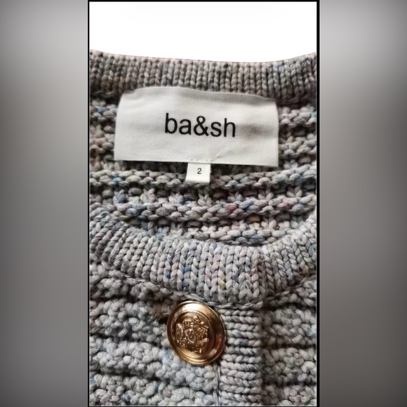 NEW Ba&sh Bash Guspa Cardigan Jacket - Picture 6 of 11